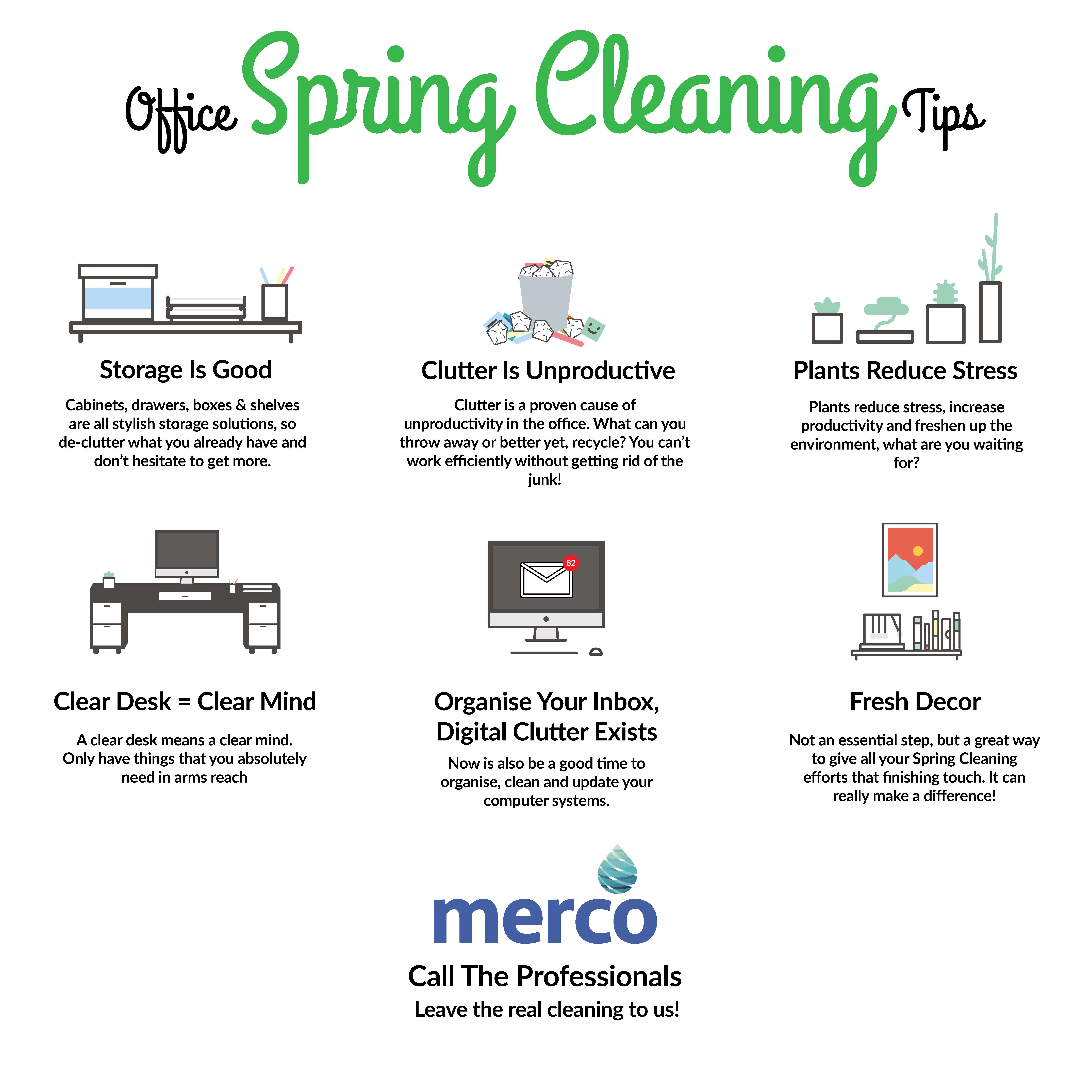 Office Spring Cleaning Tips – Merco